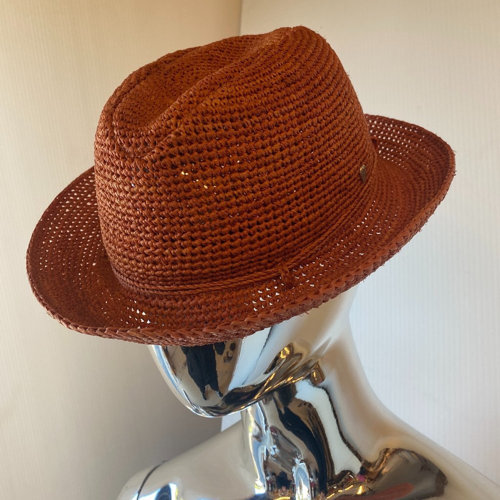 HAT SUMMER FEDORA WOVEN STYLE